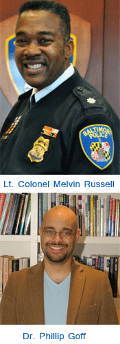 Lt. Col. Melvin Russell and Dr. Phillip A. Goff