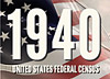 1940 Federal Census logo, cropped small