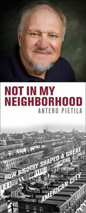 Antero Pietila and Not in My Neighborhood book